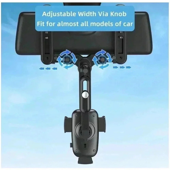++FREE w/ + $25 PURCHASE++ Multifunctional rearview mirror cell mobile holder - Picture 6 of 10